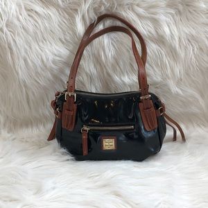 Dooney & Bourke Black Patent Leather Bag
